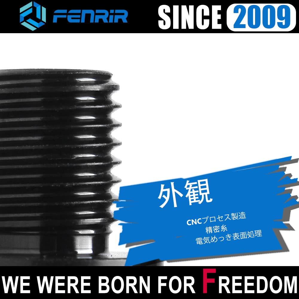 FENRIR Mirror Hole Cover Cap Motorcycle Mirror Hole Plug 304 Stainless Steel (M10XP1.5)