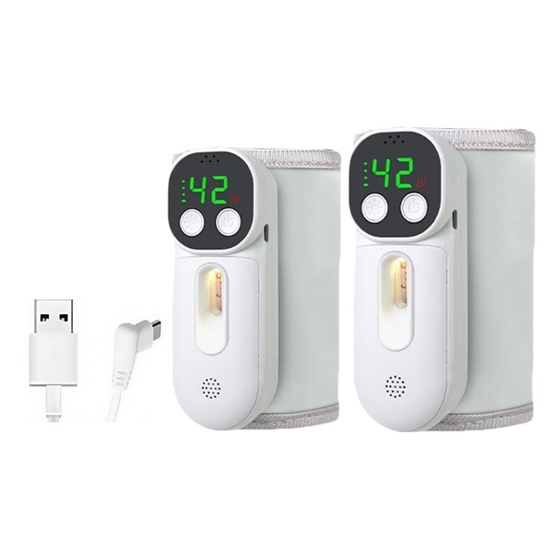 Cordless Milk Bottle Thermal Insulator With Voice Control 18W Fast Heating ABS Fabric Safe Design