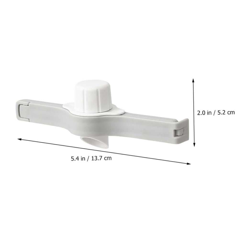 Screw Cap Sealing Clip Kitchen Seasoning Bag Milk Powder Salt Bag Sealing Clip Reuseable Snack Food Dispenser Nozzle with Lid