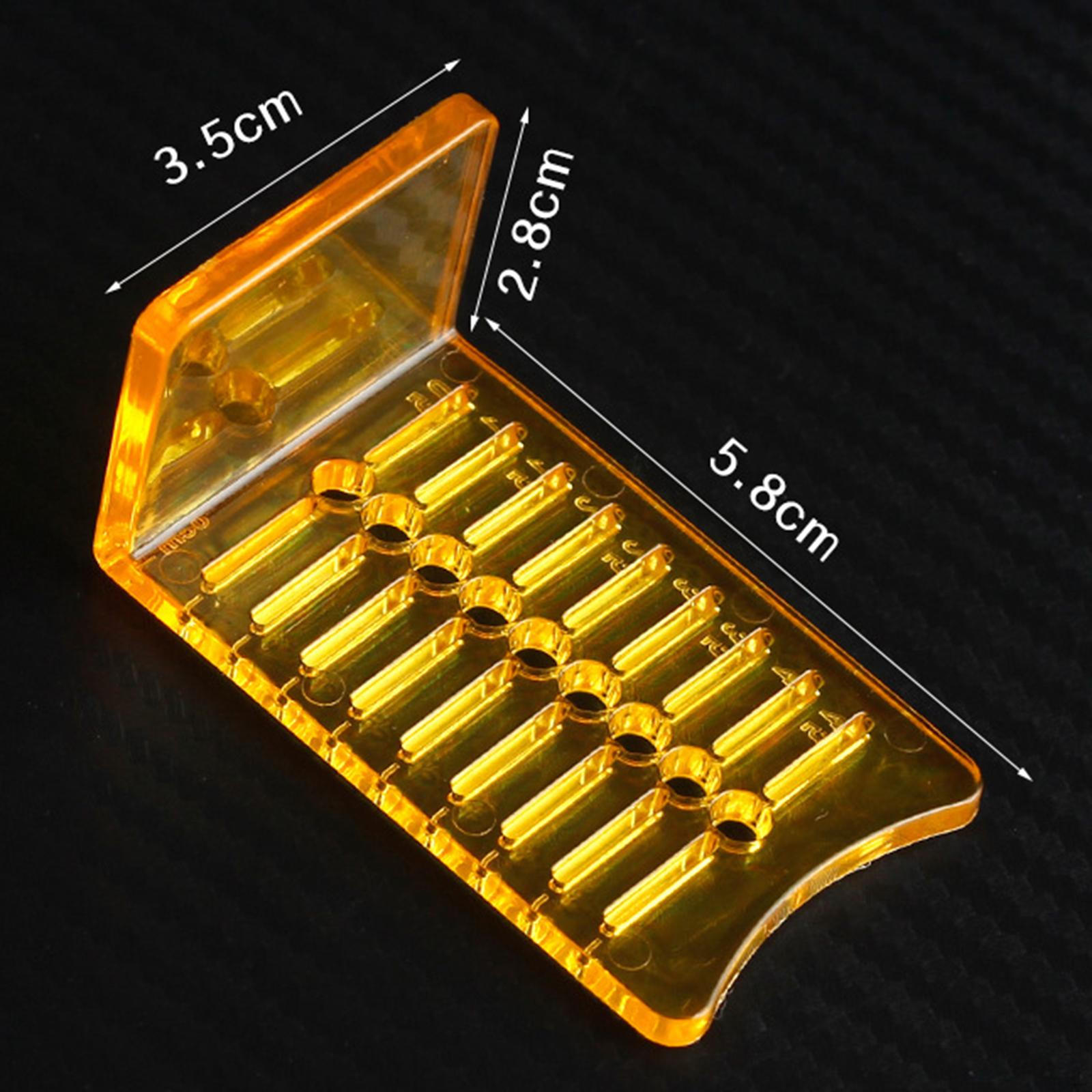 

Car Vinyl Wrap Measuring Tool Film Cutting Guide, Accurate Alignment, Lightweight, Portable 90 Degree