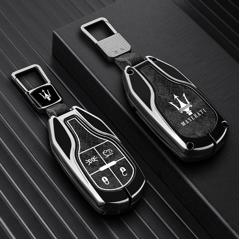 Maserati Sleuteletuis voor Quattroporte, Ghibli, Levante en Gregale Modellen.
