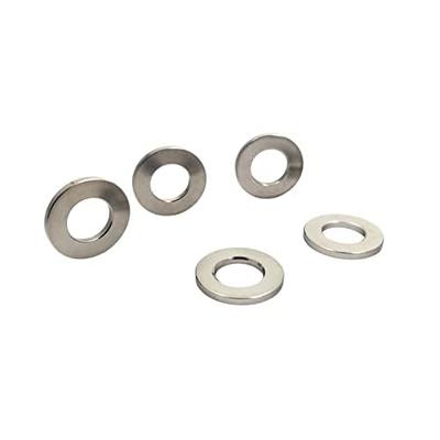 DIN125 M12 Titanium Flat Washer 6AL4V Aerospace Grade 5 Titanium Silver Sealing Ring for Screw Bolt Nut