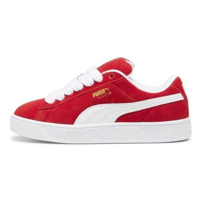 Scamosciate XL Per Sempre Rosse Sneakers Unisex Bianche 395205-03