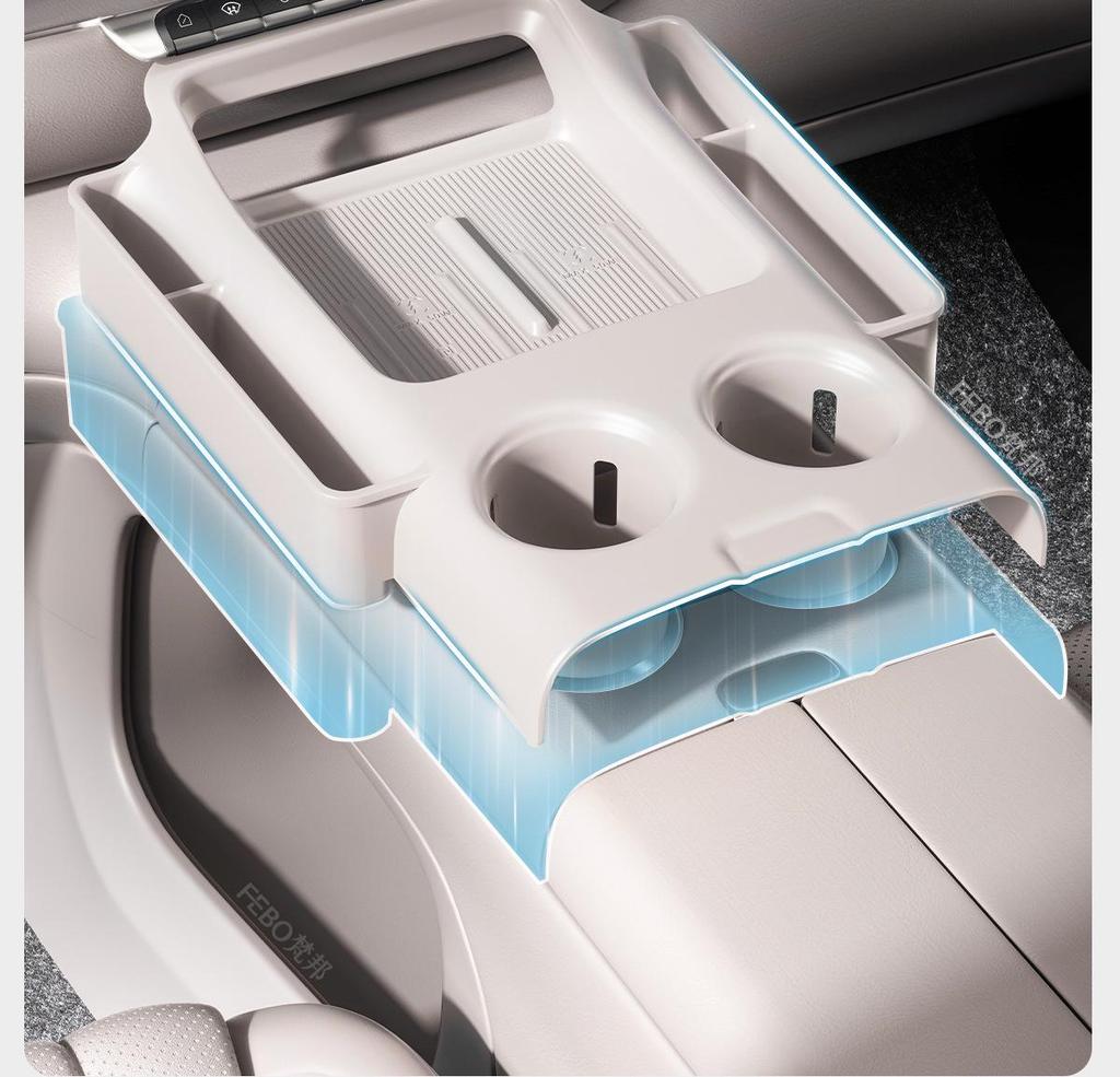 Zhiji LS9 Center Console Silicone Anti-Slip Wireless Charging Mat for 26 Car Models