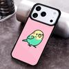 Chubby Bird Phone Case For iPhone 17 16 15 14 13 12 11 Pro Max Plus 17Air Soft Silicone Cover