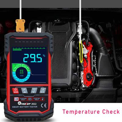 Ελεγκτής μπαταρίας αυτοκινήτου 12V 24V Σύστημα ανίχνευσης μπαταρίας 3,2 ιντσών Έξυπνη αυτόματη ανάλυση μπαταρίας Εργαλείο μπαταρίας αυτοκινήτου