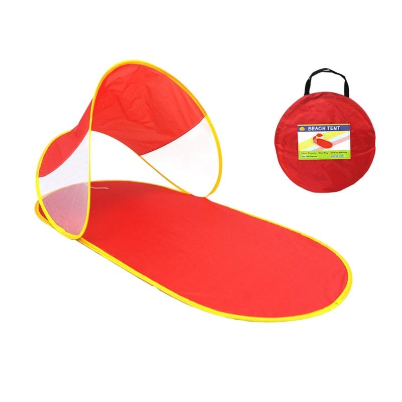 

Портативные солнцезащитные чехлы для плавания младенцев, защита от солнца, пляжный и кемпинговый аксессуар для надувных плавательных кругов красный