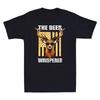 The Deer Whisperer Love Hunting American Flag Funny Gift Vintage Men's T-Shirt