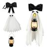 Spooky Costume Set Halloween Ghost Goose Outfit, Lawn Porch Clothes, Fall Exquisitely Crafted for Outdoor Patio Yard Decoration