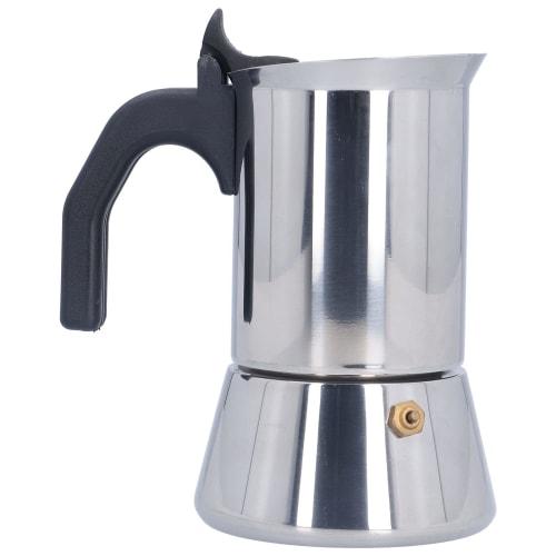 6-Cup Stainless Steel Induction Stovetop Espresso Maker, Moka Pot, Espresso Maker, Percolator Italian Coffee Maker, Cafe Percolator Maker