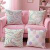 Casual European Fashion Brand EEsprit Cushion Cover Pillow Case Soft Skin Friendly Fabric  Concealed Zipper
