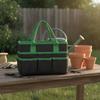 Craft Organizer Tote Bag MultiplePocket with Pockets Structured for Teachers,