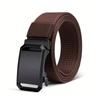 Men's 2026 Canvas Tactical Automatic Buckle Belt - Trendy, Versatile, Casual Workwear Accessory