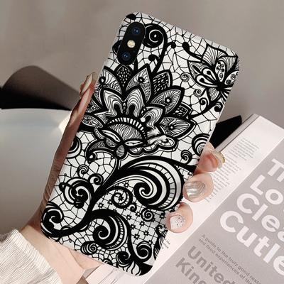 Mandala-Blumenhülle für Samsung Galaxy M22 M32 4g 5g M11 M30s M02 M31 M31s M51 M21s M21, bemalte weiche Silikon-Rückseite