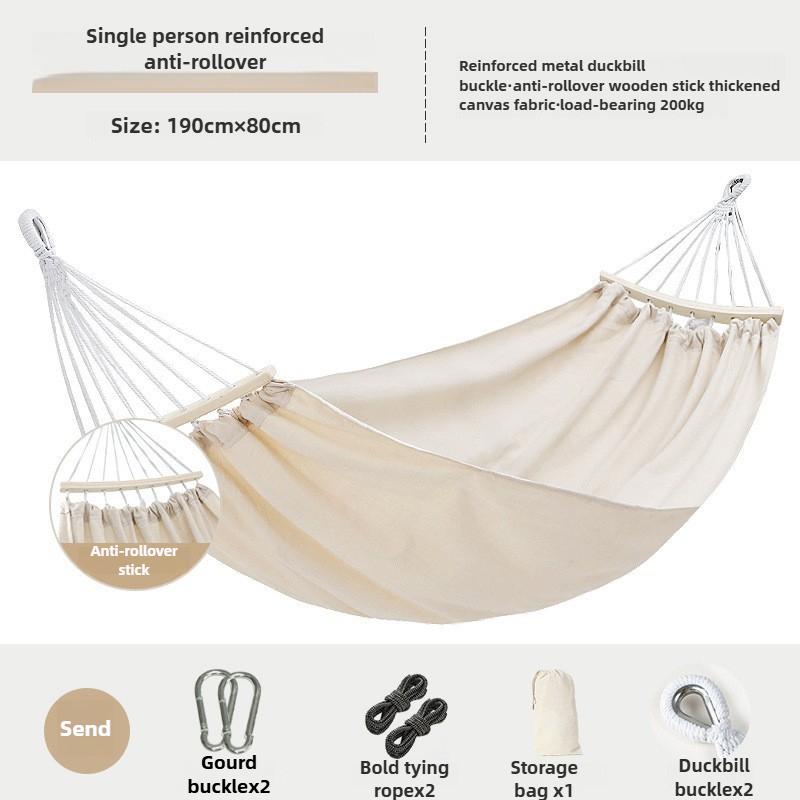 Гамак уличный качели летний кемпинг и защита от переворачивания домашний внутренний общежития подходят для удобного и практичного