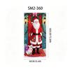 Santa Claus Christmas Hanging Cloth Background Decoration