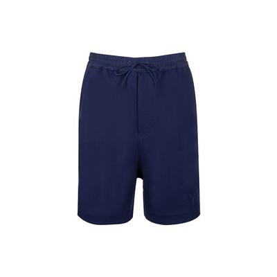 Loose Fit Drawstring Logo Casual Shorts Men Shorts Blue GV4153