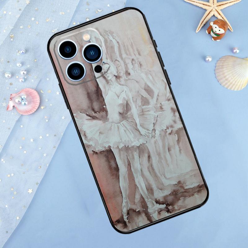 Swan Dance Ballet Case For iPhone 17 Pro Max16 15 14 13 11 12 Pro Max Plus 12 13 Mini 16e 17 Air Back Cover