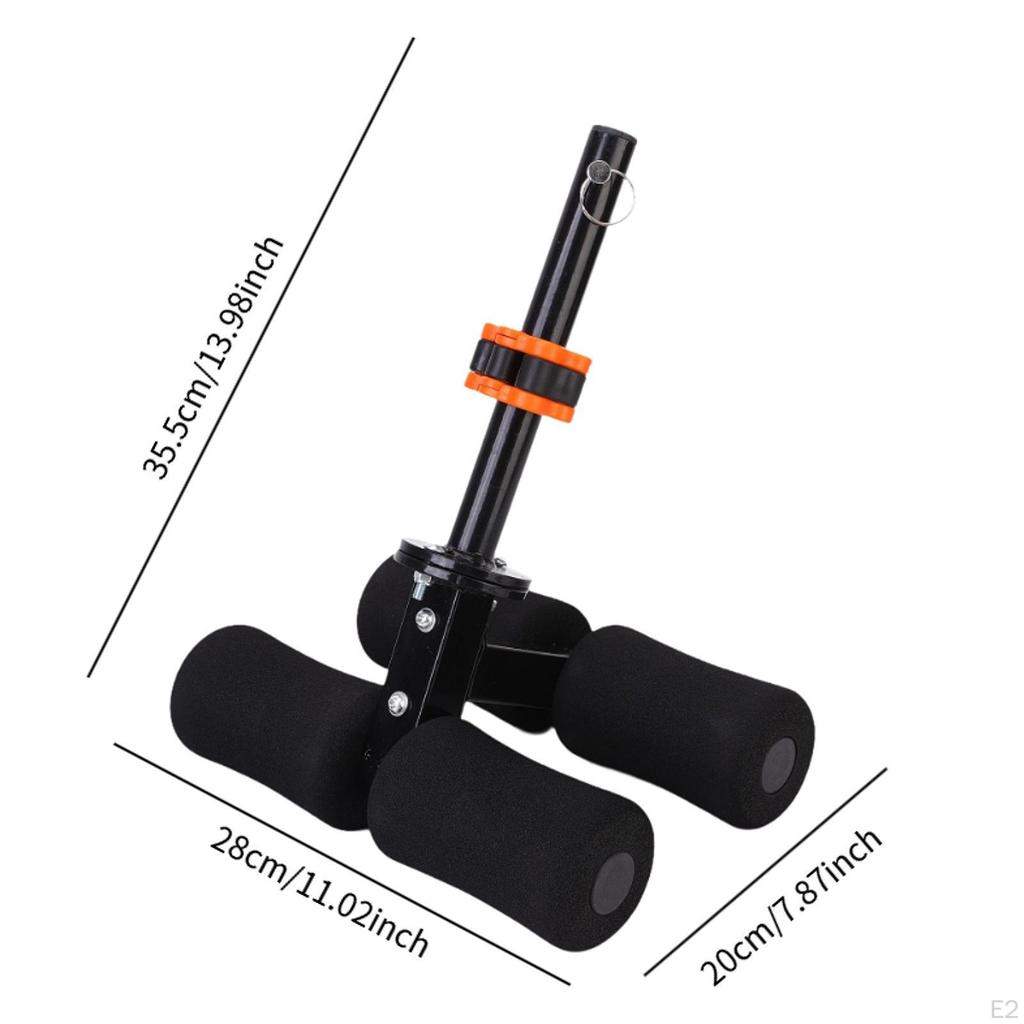 Tib Bar Tibialis Trainer Strength Training Nonslip with Barbell Clamp Parts Knees Over Toes