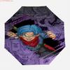 Anime Dragon Ball Vegeta Umbrella, Classic Manga Battle Scene Collage, Compact Folding Umbrella, for Cosplay & Daily Use