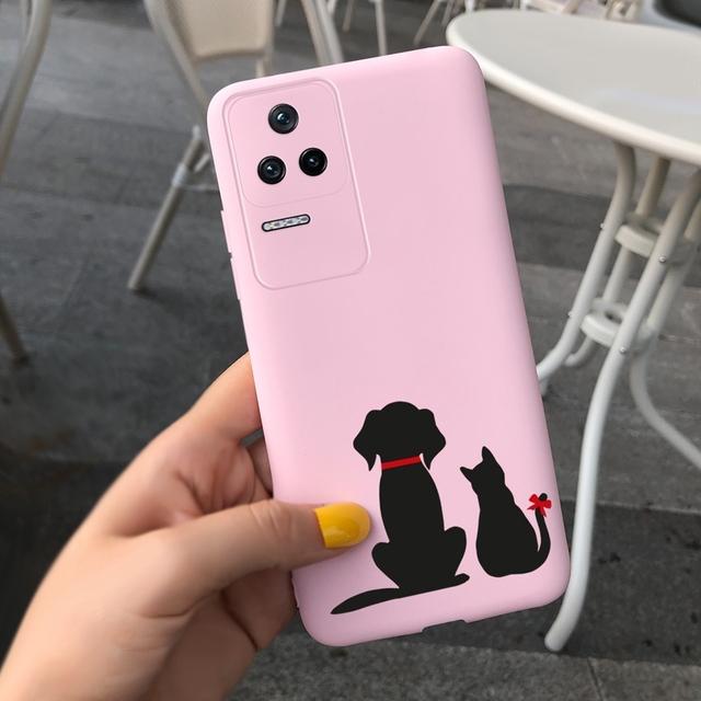 Per Xiaomi Poco F4 Custodia Cute Alien Cartoon Cover morbida in silicone TPU Custodia per telefono per Xiaomi Poco F4 GT PocoF4 Capa antiurto Coque