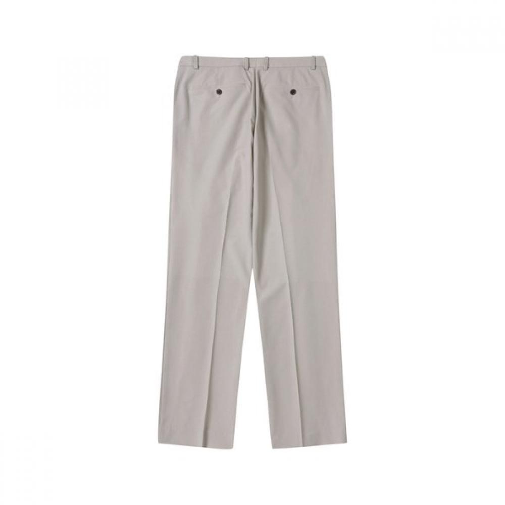 Customellow Ivory Slim Fit Setup Pants Cwpam25403ivx