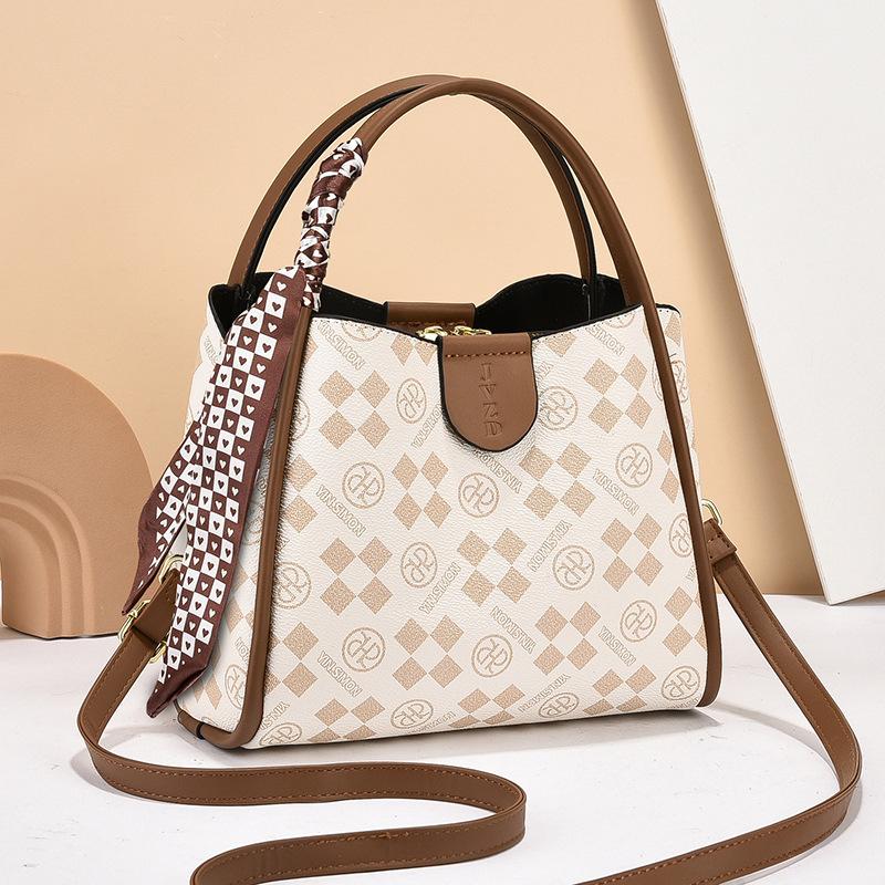 

Сумка женская 2025 новая популярная сумка-ведро модная на плечо сумка-мессенджер женская сумочка женская сумка