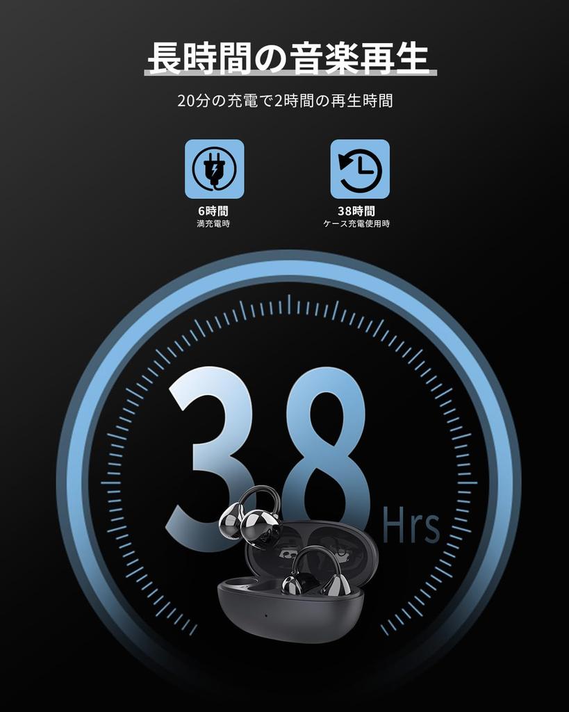 MUZEN Trickle True Wireless ANC Earbuds with Bluetooth 5.4 and Up to 38 Hours Playback