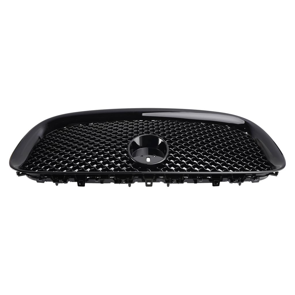 XF-R Style Front Bumper Grill Grille Fit Jaguar XF 2012-2015 Gloss Black