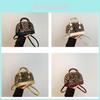 Simple Leopard Print Shell Bag With Pu Material For Daily Casual Wear