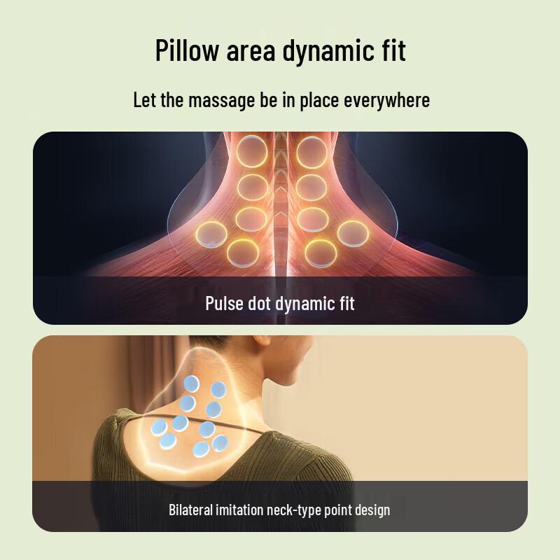SKG P5 Series 1st Gen Pulse Neck Massage Pillow CN plug (adapter included)