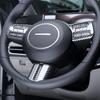 2PCS Car Steering Wheel Switch Button Trim Panel Frame Cover For Hyundai Tuscon NX4 2026 LHD RHD