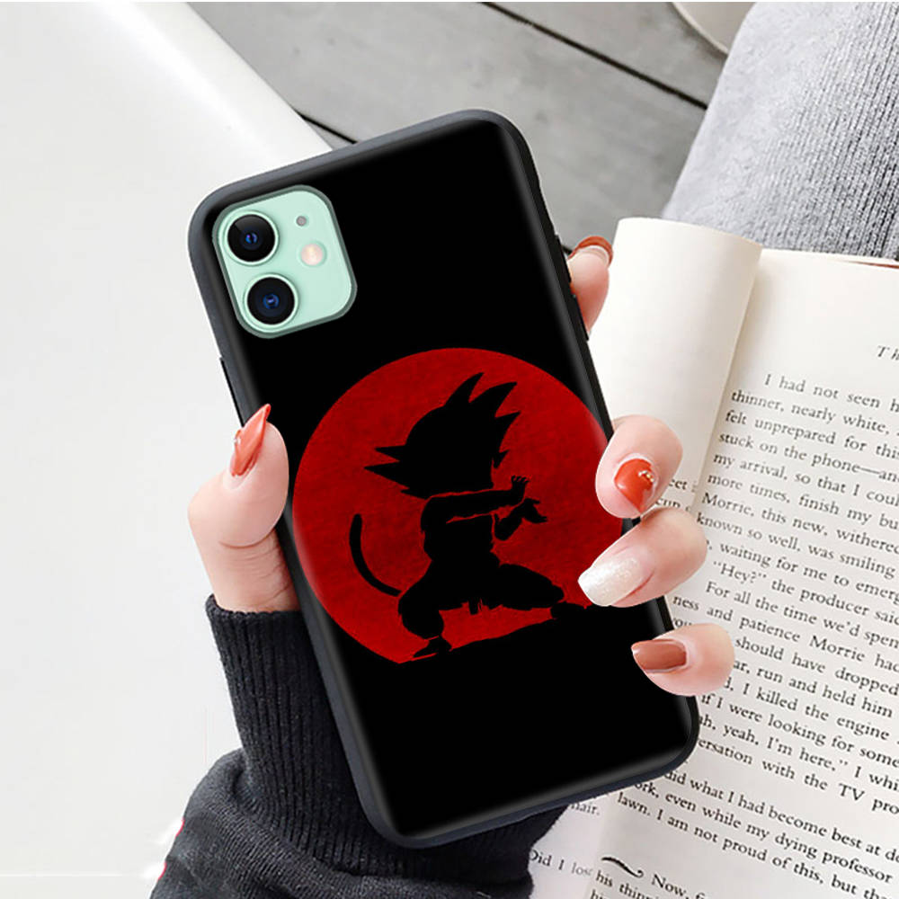 Black Case for Xiaomi Poco X6 X4 M5 M6 F5 F6 C65 C55 C50 C51 C40 Pro Redmi 14C A3X 13C 12C 11T 10A 9C Note 7 6 8A Plus W-84 Dragon Z Ball