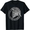 Spartaanse Krijger Helm Oud Grieks Vintage T-shirt T-shirt