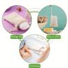 Set of 2 Soap Bags for Shower & Bath, Exfoliating Body Scrubber Pouch, Soap Holder Net for Drying and Extending Soap Life