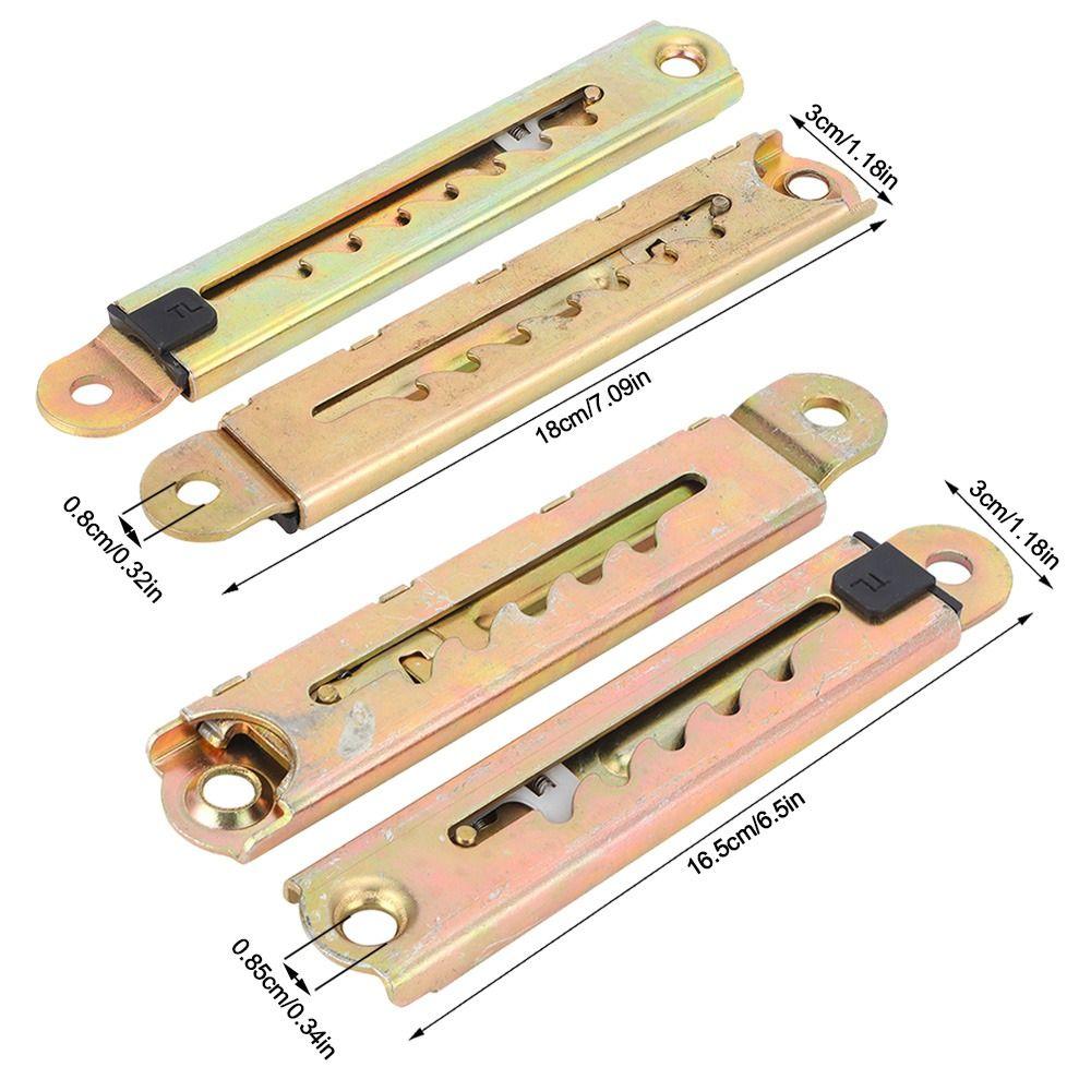 2pcs 7 Gear Furniture Lifting Rod 5 Gear Headrest Height Adjuster Durable Lifting Hinge  Office