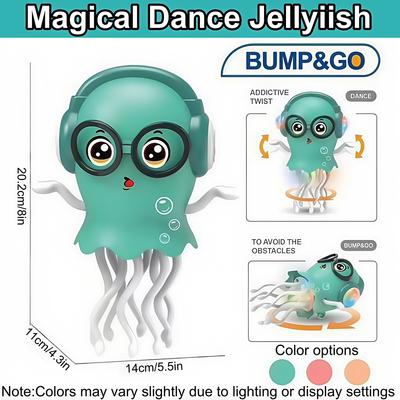 Interactive Electric Octopus Dancing Octopus Toy Dancing Toys with Music & Lights Electronic Pet Toys Stress Relief Gift