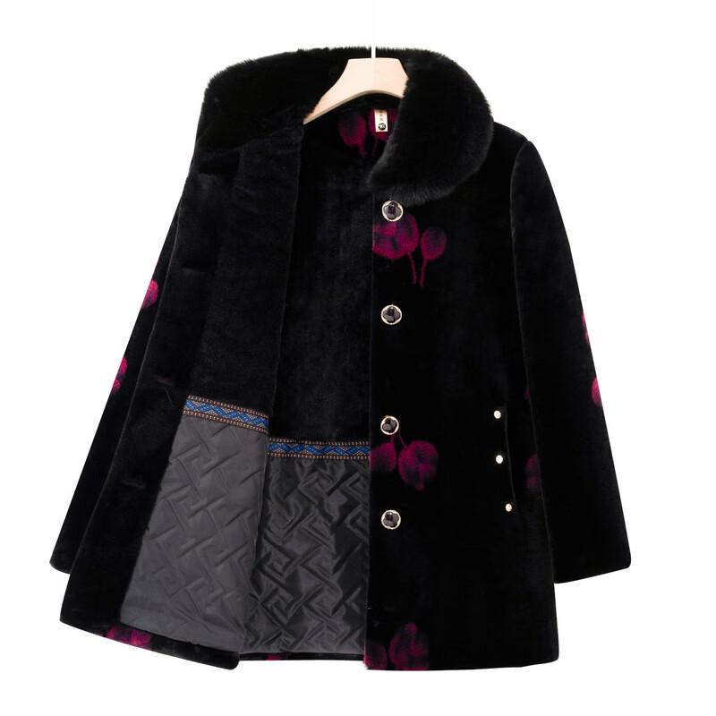 Elderly Women's Padded Winter Coat