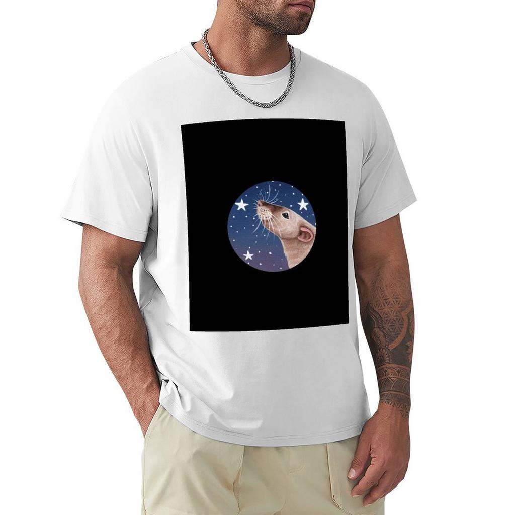 Siamese Rat Stargazing TShirt sublime boys whites mens white t shirts