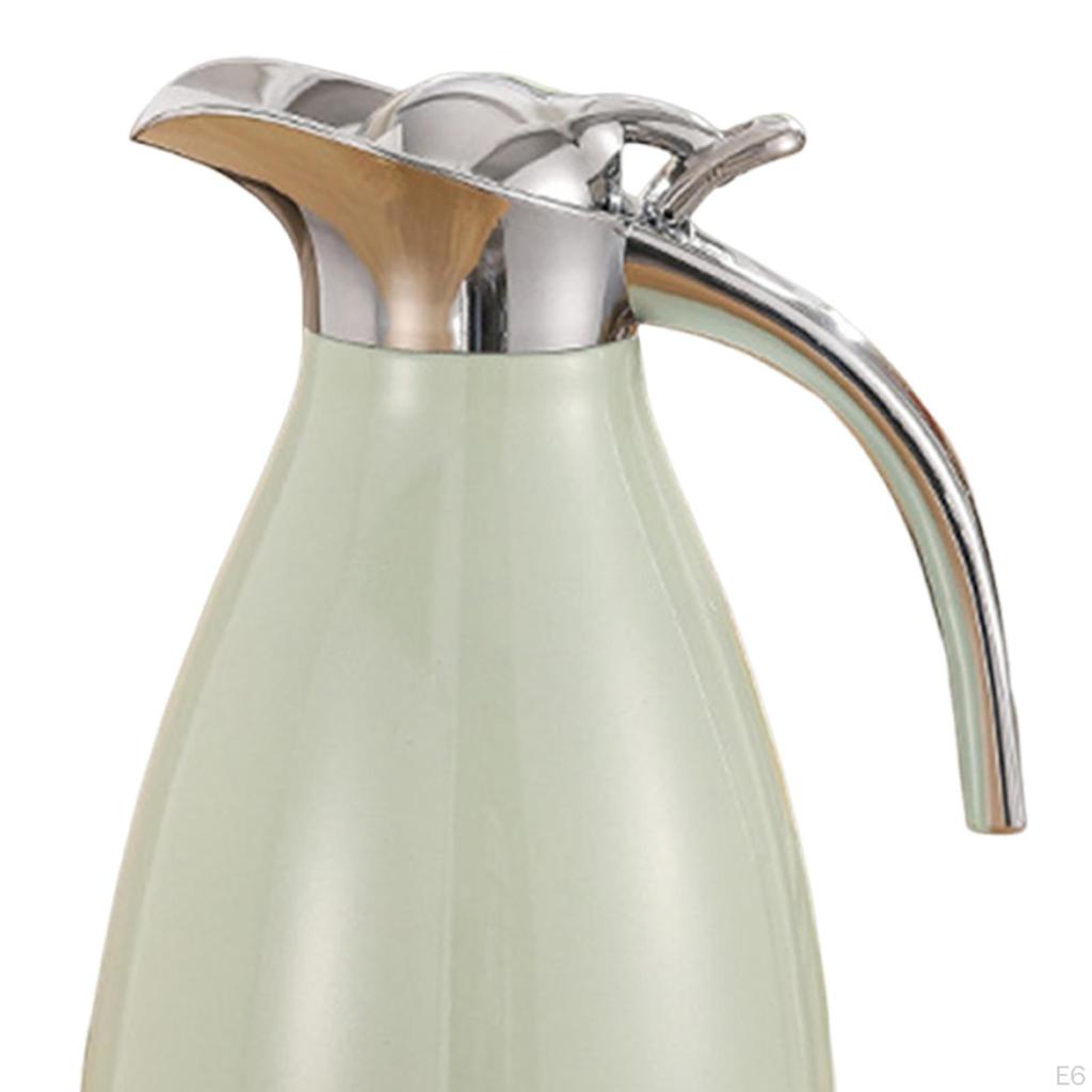 2.0 L Insulated Stainless Steel Coffee Carafe Double Walled 5.6x11.2inch Water Kettle for