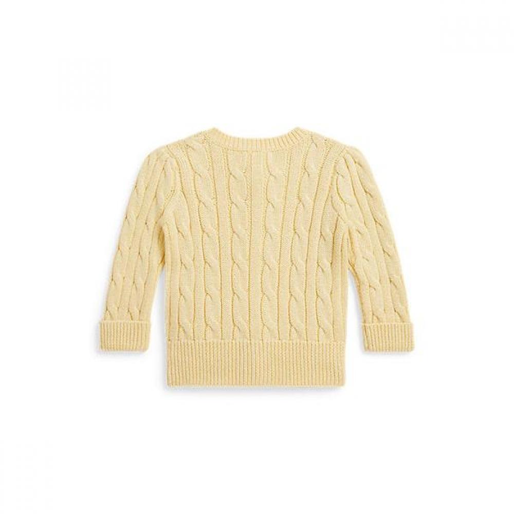 Polo Ralph Lauren Baby Girls Metallic Cable Knit Cardigan Cwposwef6820223700 
