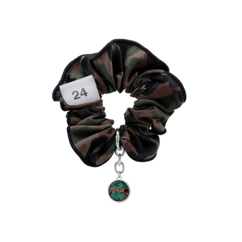 SENTIMENTS NO.536 [RED] HAIR SCRUNCHY