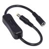 DC Extension Cable Male To Female Power Connector 5.5mmx2.1mm/ 5.5mmx2.5mm Plug Adapter for Routers LED Light Speaker
