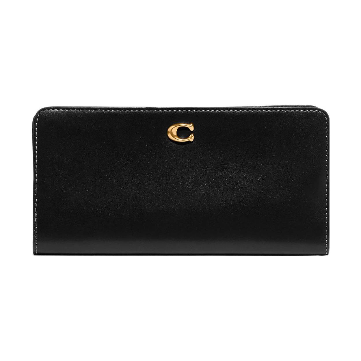 Coach Shoulder Bag Smooth Leather Elegant Party Daily Commute CH823-B4BK Basic Set (Bag+Dust Bag)