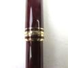 Very Good MONTBLANC Ballpoint pen Meisterstck Logo engraved White Star Twist style Used