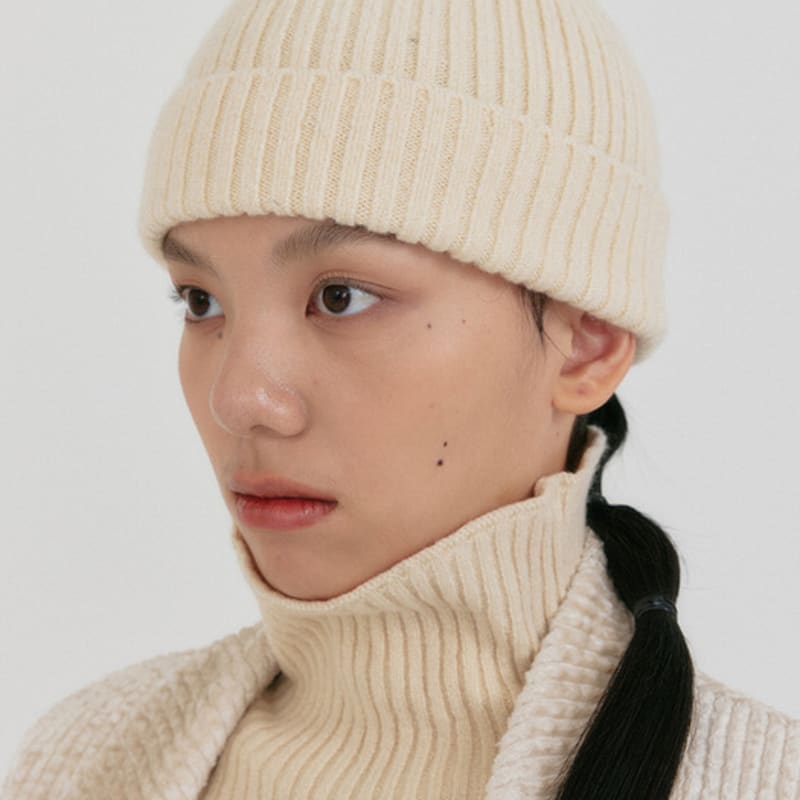 EENK ZEXXY Classic Wool Beanie - Cream