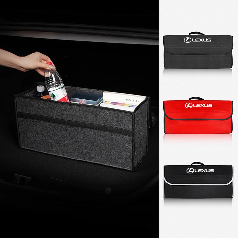 Foldable Car Trunk Organizer Box Storage Suitcase For Lexus F SPORT RX300 IS200 IS250 ES350 Ct200h UX250h NX300h RX350 ES300h LS