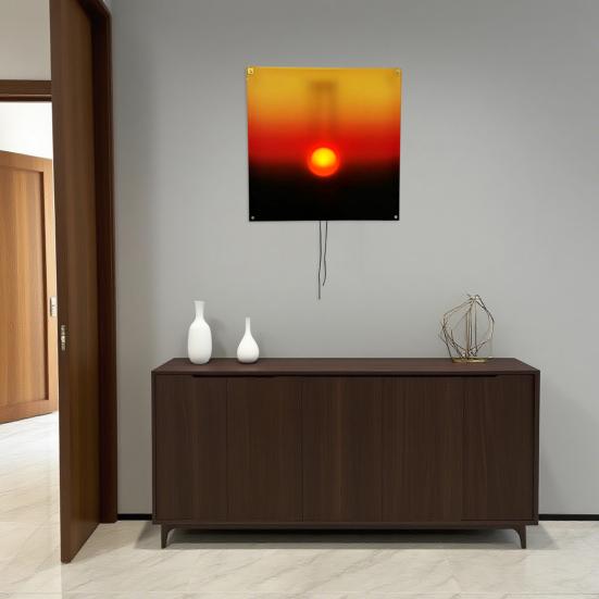 Sunrise Wall Lamp Daily Calm Moments With Manual Sun Movement