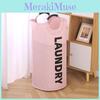Portable Collapsible Round Laundry Basket Oxford Cloth Waterproof Bag Storage