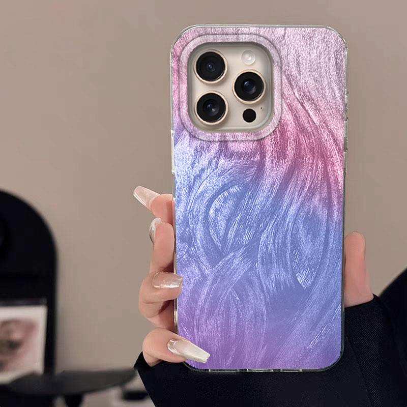 

Чехол для iPhone 16 16 Pro Max 5G Чехол для телефона Градиентный цвет Розовый Любовь Бабочка Бампер Защитный Силиконовый Роскошный Для iPhone 16 iPhone 16 Pro Max белый